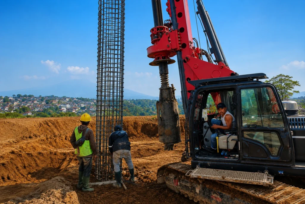 Jasa Bored Pile / Drilling Rig