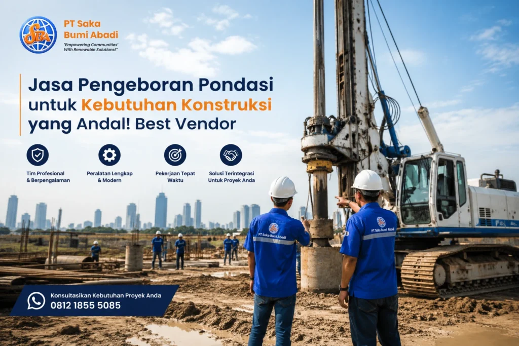Jasa Pengeboran Pondasi