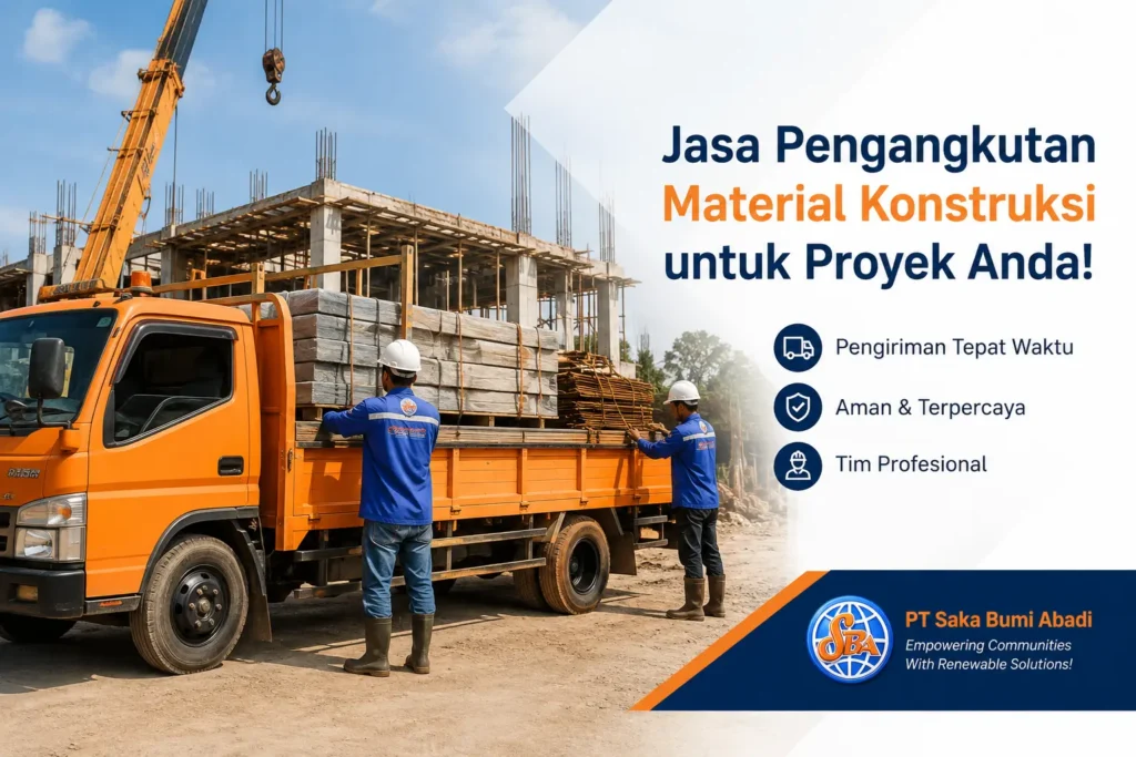 Jasa Pengangkutan Material