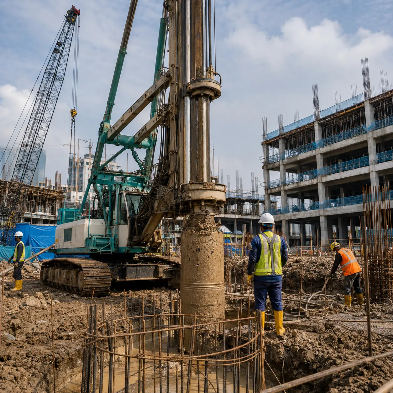 Jasa Bored Pile / Drilling Rig