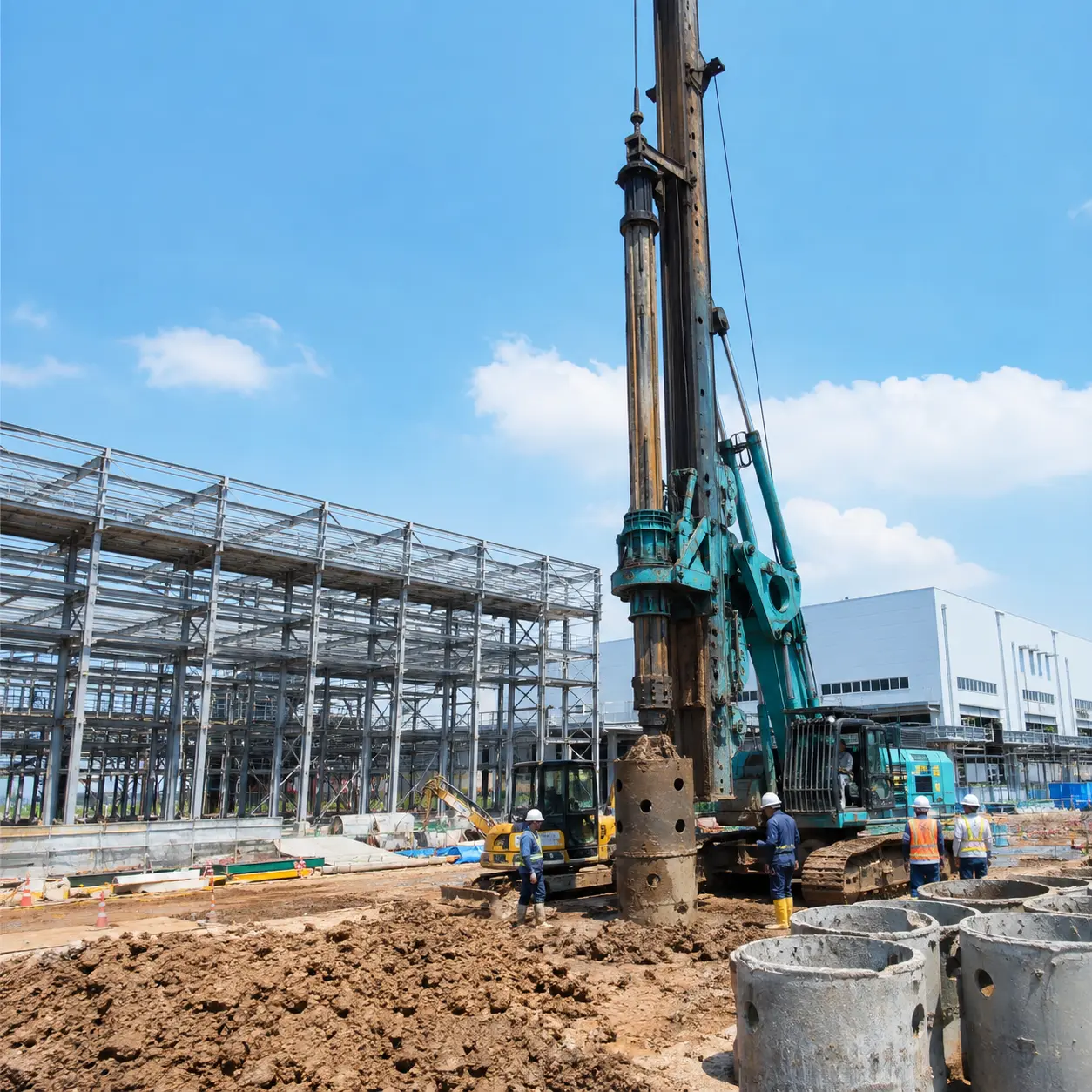 Jasa Bored Pile / Drilling Rig