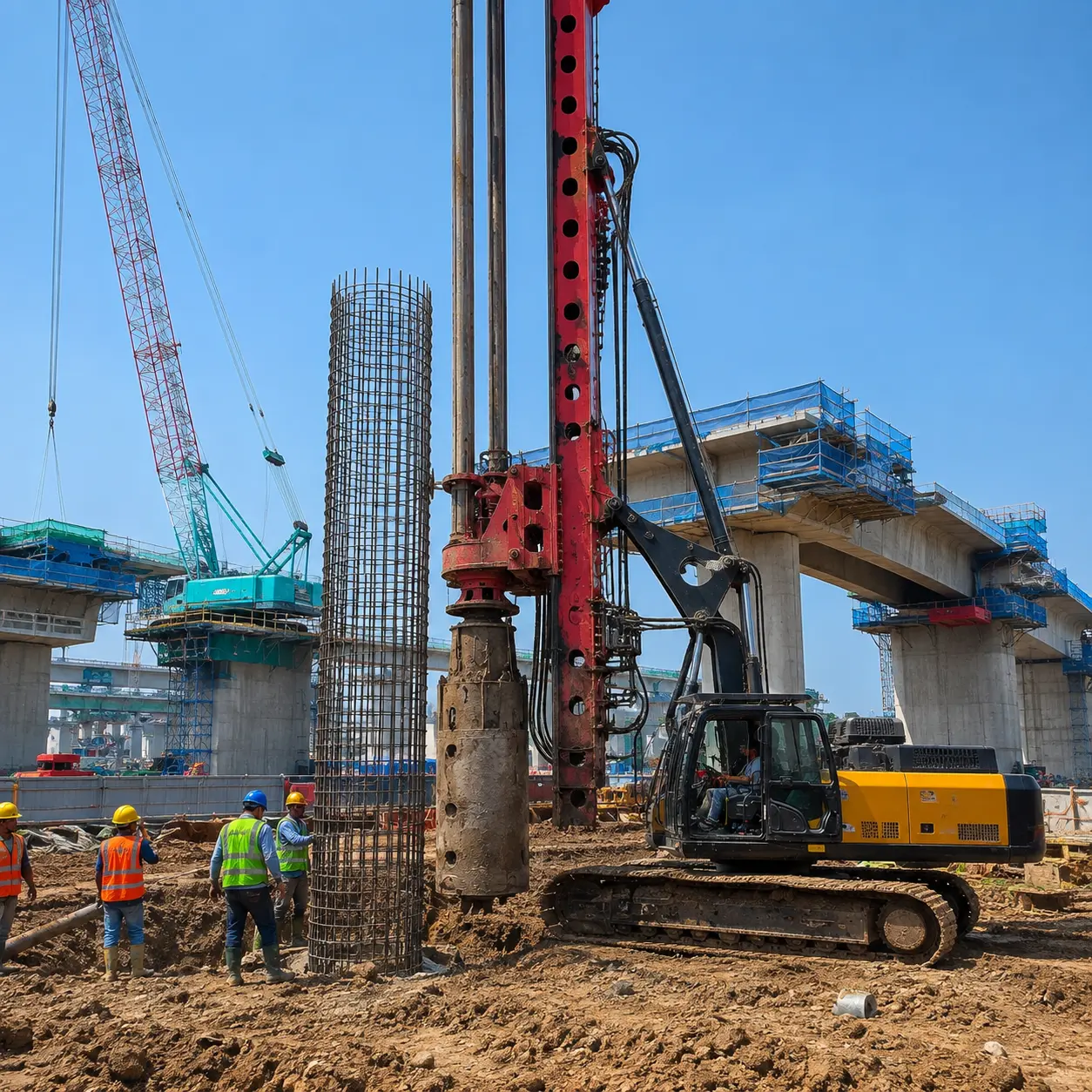 Jasa Bored Pile / Drilling Rig